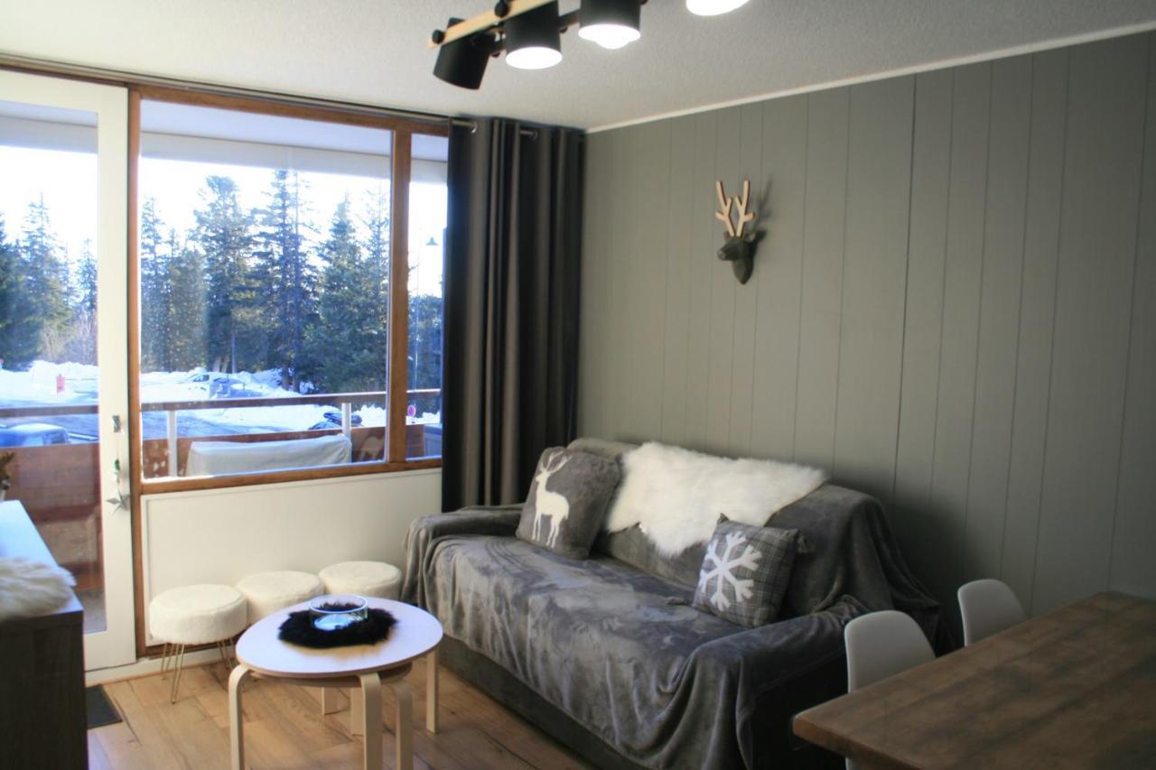 Le Flocon-Studio Cabine-Balcon 4-6 Pers A 100M Des Pistes 샴루스 외부 사진