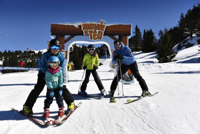 Le Flocon-Studio Cabine-Balcon 4-6 Pers A 100M Des Pistes 샴루스 외부 사진