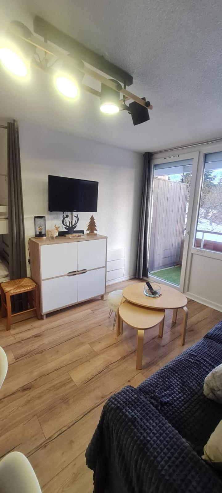 Le Flocon-Studio Cabine-Balcon 4-6 Pers A 100M Des Pistes 샴루스 외부 사진