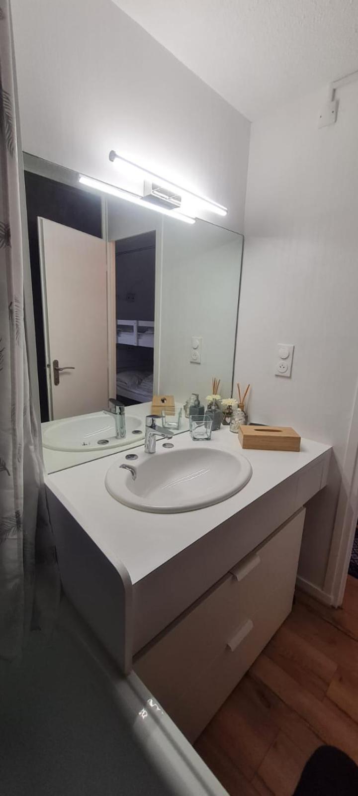 Le Flocon-Studio Cabine-Balcon 4-6 Pers A 100M Des Pistes 샴루스 외부 사진